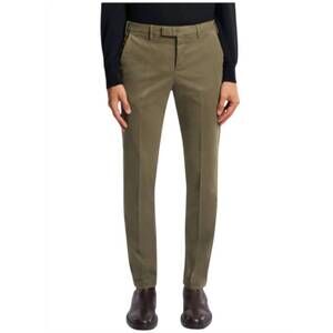 NEW PT TORINO men's master trousers in olive